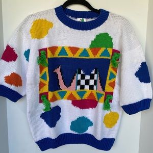 NEW 90’s Vintage 3/4 Sleeve Sweater